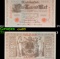 1910 Germany (Empire) 1000 Marks Banknote P# 44b Grades Select CU