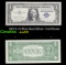 1957A $1 Blue Seal Silver Certificate Grades Select AU