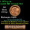 BU Shotgun Lincoln 1c roll, 1974-p 50 pcs Brandt Wrapper 50c