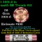 BU Shotgun Lincoln 1c roll, 2001-d 50 pcs Steel-Strong Wrapper 50c
