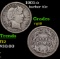 1901-o Barber Dime 10c Grades vg+