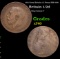 1921 Great Britain 1/2 Penny KM# 809 Grades xf