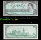 1967 Canada $1 Centennial Issue Banknote P# 84a Grades Choice AU/BU Slider