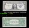 1957A $1 Blue Seal Silver Certificate Grades Select AU