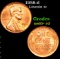 1958-d Lincoln Cent 1c Grades Gem+ Unc RD