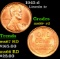 1942-d Lincoln Cent 1c Grades GEM++ RD