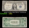 1935C $1 Blue Seal Silver Certificate Grades vf+