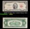 1953B $2 Red Seal United States Note Grades vf+