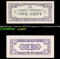 1942 Malaysia (Japanese WWII Occupation) 1 Cent Banknote P#?M1 Grades Select CU
