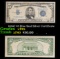 1934C $5 Blue Seal Silver Certificate Grades vf+