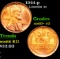 1944-p Lincoln Cent 1c Grades Gem+ Unc RD