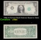 1963 $1 Green Seal Federal Reserve Note Grades vf++