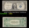 1935C $1 Blue Seal Silver Certificate Grades vf, very fine