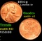 1954-p Lincoln Cent 1c Grades Gem+ Unc RD