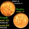 1947-d Lincoln Cent 1c Grades GEM++ RD