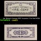 1942  Malaysia (Japanese WWII Occupation) 1 Cent Note P#?M1b Grades Select CU