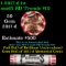 BU Shotgun Lincoln 1c roll, 2017-d 50 pcs Steel-Strong Wrapper 50c