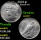 1922-p Peace Dollar $1 Grades Select+ Unc