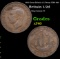1950 Great Britain 1/2 Penny KM# 868 Grades xf
