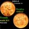 1951-d Lincoln Cent 1c Grades GEM+ Unc RD