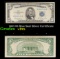 1953 $5 Blue Seal Silver Certificate Grades vf+