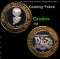 $10 Limited Edition .999 Silver Gaming Token, Plaza LV