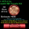 BU Shotgun Lincoln 1c roll, 1975-d 50 pcs Steel-Strong Wrapper 50c