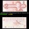 1986-1991 Canada 2 Dollars Banknote P# 94b, Sig. Thiessen & Crow Grades Choice AU/BU Slider