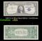 1957A $1 Blue Seal Silver Certificate Grades vf++