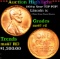 1956-p Lincoln Cent Near TOP POP! 1c Graded GEM++ Unc RD BY USCG