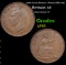 1948 Great Britain 1 Penny KM# 845 Grades xf+