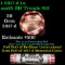 BU Shotgun Lincoln 1c roll, 2017-d 50 pcs Steel-Strong Wrapper 50c