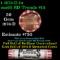 BU Shotgun Lincoln 1c roll, 1974-d 50 pcs Steel-Strong Wrapper 50c