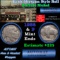 Buffalo Nickel Shotgun Roll in Old Bank Style 'Abbott Coin Counter & Automat' Wrapper 1936 & p Mint