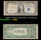 1935C $1 Blue Seal Silver Certificate Grades vf, very fine