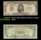 1934 $5 Green Seal Federal Reseve Note Grades f, fine