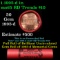 BU Shotgun Lincoln 1c roll, 1995-d 50 pcs Steel-Strong Wrapper 50c