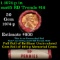 BU Shotgun Lincoln 1c roll, 1974-p 50 pcs Steel-Strong Wrapper 50c