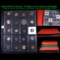 Huge Liifetime Collection - Too Many Coins To Auction Individually - This Lot is For One Page of 20