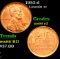 1952-d Lincoln Cent 1c Grades GEM+ Unc RD