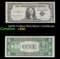 1935C $1 Blue Seal Silver Certificate Grades vf++