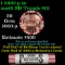 BU Shotgun Lincoln 1c roll, 2003-p 50 pcs Steel-Strong Wrapper 50c