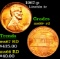 1967-p Lincoln Cent 1c Grades GEM++ RD