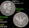 1907-o Barber Quarter 25c Grades vg+