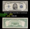 1934D $5 Blue Seal Silver Certificate Grades vf+