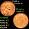 1942-p Lincoln Cent 1c Grades GEM++ RD