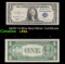 1935C $1 Blue Seal Silver Certificate Grades vf++