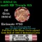 BU Shotgun Lincoln 1c roll, 1980-d 50 pcs Steel-Strong Wrapper 50c