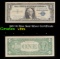 1957 $1 Blue Seal Silver Certificate Grades vf+