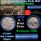 Buffalo Nickel Shotgun Roll in Old Bank Style 'Abbott Coin Counter & Automat' Wrapper 1935 & P Mint